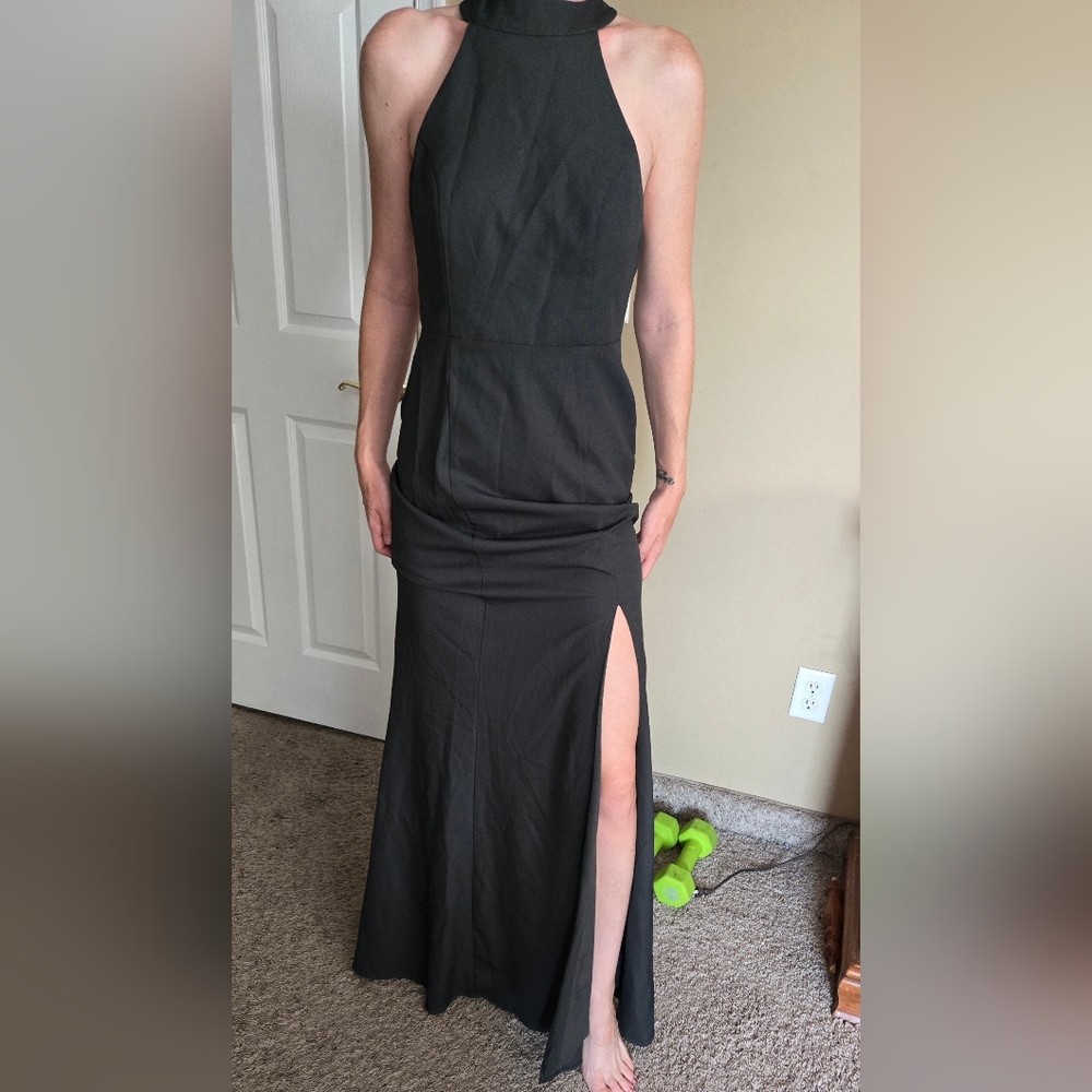 BHLDN anthropologie dress 4 sage green maxi